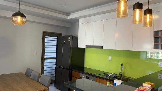 Phòng bếp căn hộ Saigon South Residence Cho thuê căn hộ Saigon South Residence tầng trung, diện tích 94.89m2, đầy đủ nội thất, ban công hướng Nam.