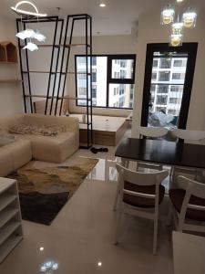 Phòng ngủ căn hộ Vinhomes Grand Park Căn hộ Vinhomes Grand Park đầy đủ nội thất, view nội khu.