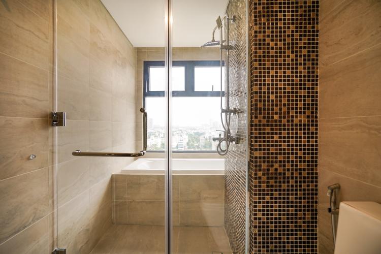 Phòng tắm One Verandah Quận 2 Căn hộ One Verandah tầng sân vườn, nội thất cơ bản.