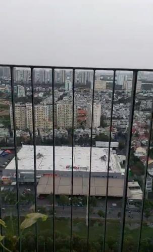 View căn hộ Masteri Thảo Điền , Quận 2 Căn hộ tầng cao Masteri Thảo Điền view thành phố, nội thất cơ bản.