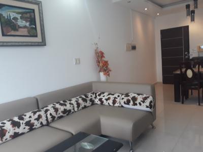 Phòng khách căn hộ SKY GARDEN 3 Cho thuê căn hộ Sky Garden, tầng trung tháp Sky Garden 3, diện tích 74m2 - 2 phòng ngủ, đầy đủ nội thất