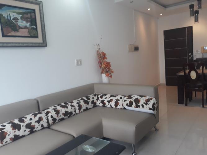 Phòng khách căn hộ SKY GARDEN 3 Cho thuê căn hộ Sky Garden, tầng trung tháp Sky Garden 3, diện tích 74m2 - 2 phòng ngủ, đầy đủ nội thất