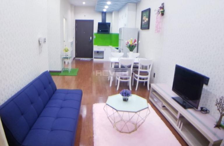 Phòng khách căn hộ The Botanica Căn hộ The Botanica nội thất đầy đủ, view thành phố sầm uất.