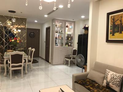 Phòng khách Căn hộ Vinhomes Central Park căn hộ Vinhomes Central Park đẩy đủ nội thất, tầng trung