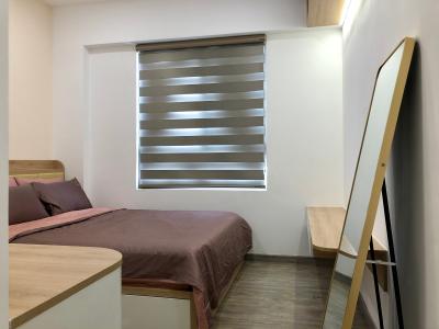 Phòng ngủ căn hộ Saigon South Residence, Nhà bè Căn hộ Saigon South Residence đầy đủ nội thất tiện nghi, view nội khu.