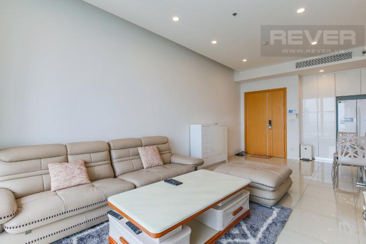 Phòng Khách Cho thuê căn hộ Sarimi Sala Đại Quang Minh 3 phòng ngủ, đầy đủ nội thất, view Landmark 81