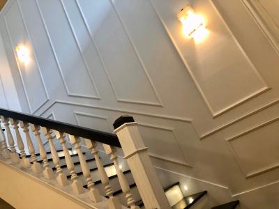 Không gian nhà phố Huyện Nhà Bè Nhà phố hướng Đông Nam diện tích 126m2, bàn giao đầy đủ nội thất.