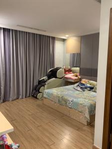 Phòng ngủ căn hộ Vinhomes Cemtral Park, Quận Bình Thạnh Căn hộ Vinhomes Central Park hướng Tây Bắc, view nội khu tuyệt đẹp.