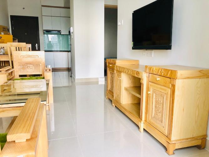 nội thất căn hộ 1+1 phòng ngủ the sun avenue Căn hộ The Sun Avenue đón view nội khu, nội thất đầy đủ.