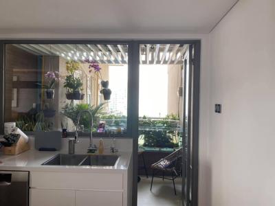 Phòng khách căn hộ Saigon Pearl , Quận Bình Thạnh Căn hộ cao cấp Saigon Pearl tầng cao view Bitexco, đầy đủ nội thất.