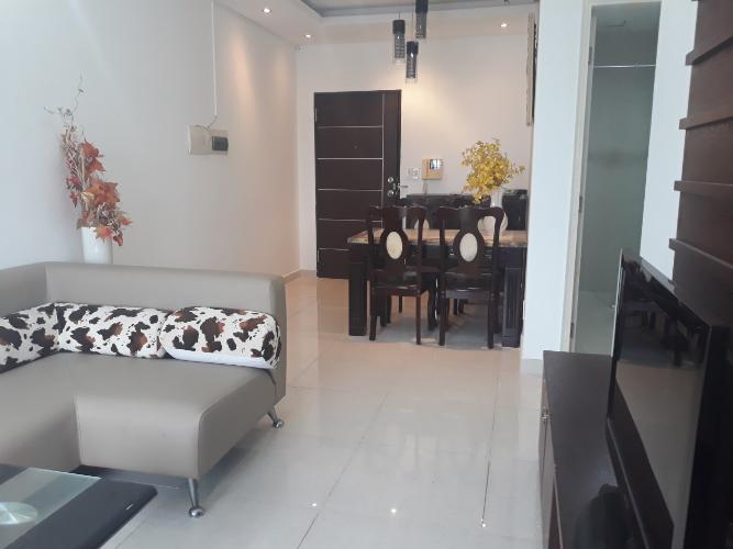 Phòng khách căn hộ SKY GARDEN 3 Cho thuê căn hộ Sky Garden, tầng trung tháp Sky Garden 3, diện tích 74m2 - 2 phòng ngủ, đầy đủ nội thất