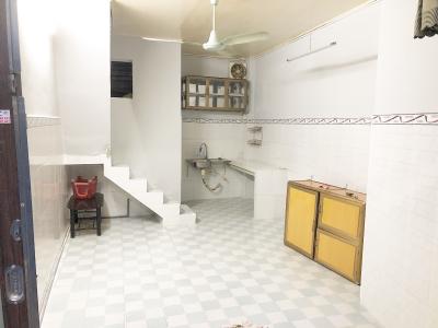 Phòng khách nhà phố Nhà phố Gò Vấp diện tích đất 23m2, khu dân cư an ninh hiện hữu.