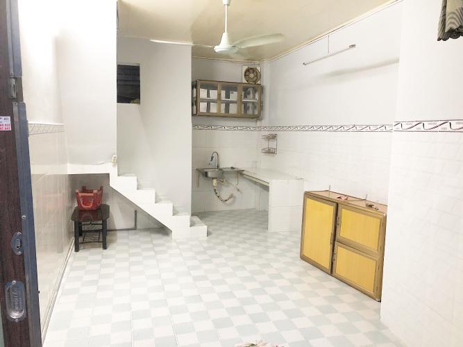 Phòng khách nhà phố Nhà phố Gò Vấp diện tích đất 23m2, khu dân cư an ninh hiện hữu.