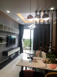 Phòng khách căn hộ Safira Khang Điền Căn hộ Safira Khang Điền đầy đủ nội thất, tiện nghi cao cấp.