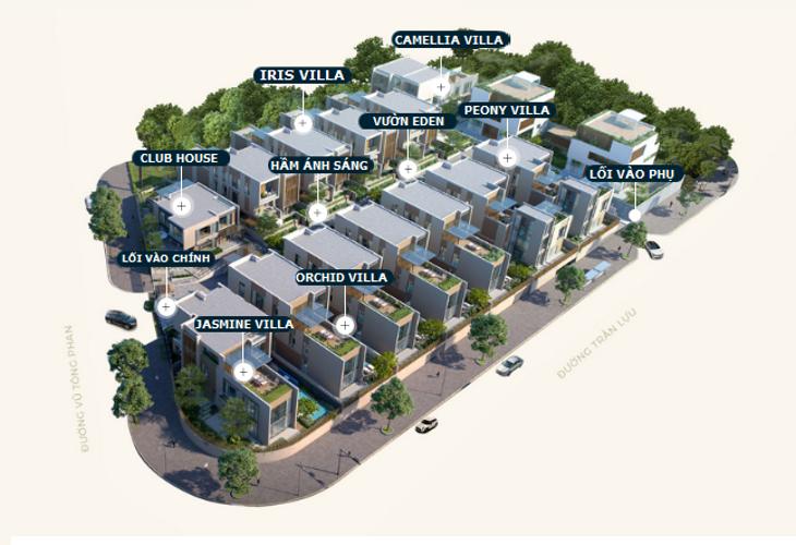 Lancaster Eden - Mặt bằng tổng thể Lancaster Eden