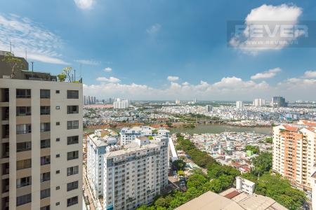 View căn hộ THE GOLD VIEW Bán căn hộ The Gold View 2PN, tầng 24, nội thất cơ bản, view kênh Bến Nghé