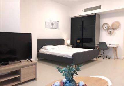 không gian căn hộ Gateway Thảo Điền Căn hộ Gateway Thảo Điền đầy đủ nội thất tinh tế, view thành phố.