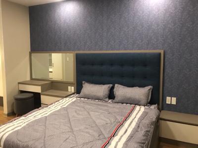 Phòng ngủ The Gold View, Quận 4 Căn hộ The Gold View tầng trung, nội thất đầy đủ.