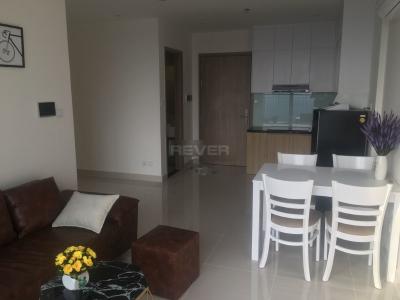 Phòng khách căn hộ Vinhomes Grand Park, Quận 9 Căn hộ Vinhome Grand Park hướng Bắc, bàn giao đầy đủ nội thất.