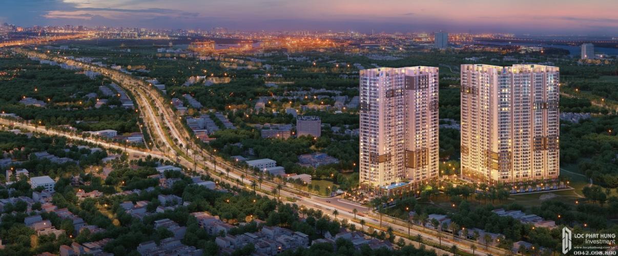 Opal Boulevard Căn hộ Opal Boulevard ban công hướng Tây Bắc thoáng mát.