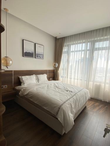 Phòng ngủ căn hộ Saigon Pearl , Quận Bình Thạnh Căn hộ cao cấp Saigon Pearl tầng cao view Bitexco, đầy đủ nội thất.