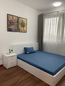 Phòng ngủ One Verandah Quận 2 Căn hộ One Verandah tầng trung, view sông thoáng đãng.