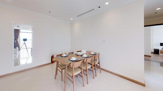 phòng bếp căn hộ Vinhomes Central Park Căn hộ Vinhomes Central Park đầy đủ nội thất, hướng Tây Nam