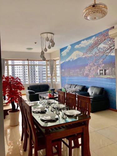 Phòng ăn Saigon Pearl, Bình Thạnh Căn hộ Saigon Pearl đầy đủ nội thất, hướng Đông Nam.