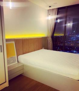 Phòng ngủ căn hộ Eco Green Saigon, Quận 7 Căn hộ Eco Green Saigon hướng Đông Nam, view thành phố tuyệt đẹp.