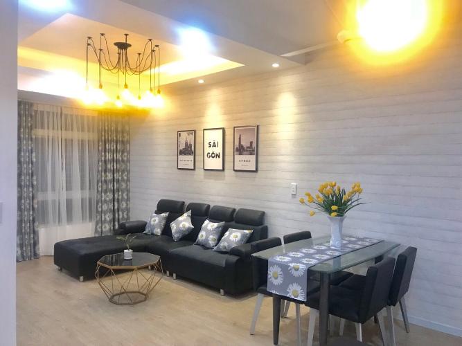 Bên trong căn hộ Sky Garden 1 Căn hộ Sky Garden 1 thuộc tầng trung, diện tích 88m2