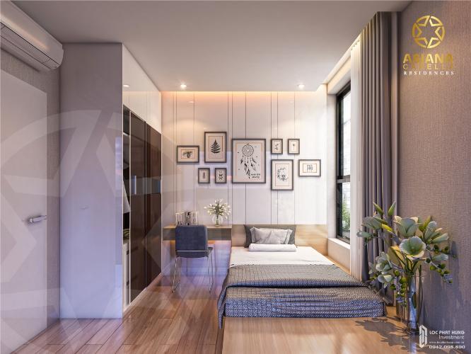 Phối cảnh Asiana Capella Quận 6 Căn hộ Asiana Capella 2 phòng ngủ, hướng Đông Nam, ban công rộng.