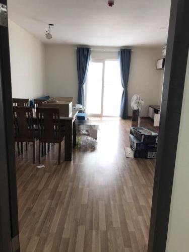 Phòng khách căn hộ Diamond Riverside, Quận 8 Căn hộ chung cư Diamond Riverside nội thất đầy đủ, view nội khu.