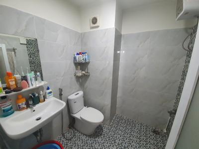 Phòng tắm căn hộ Chung cư Cửu Long, Bình Thạnh Căn hộ Chung cư Cửu Long tầng 8 view thoáng mát, nội thất cơ bản.