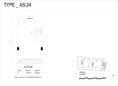 Layout tầng shophouseThe Metropole Thủ Thiêm, Quận 2 Shophouse The Metropole Thủ Thiêm thiết kế hiện đại, đầy đủ tiện ích.