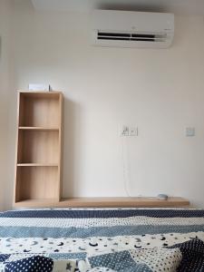 phòng ngủ  căn hộ Vinhomes Grand Park Căn hộ Vinhomes Grand Park đầy đủ nội thất, view nội khu.