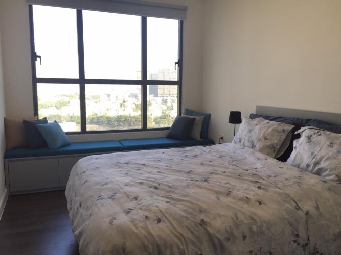 Phòng ngủ căn hộ 1PN The Sun Avenue Căn hộ The Sun Avenue tầng trung, đón view nội khu.