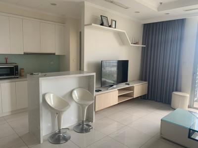 Phòng khách Vinhomes Central Park Căn hộ Vinhomes Central Park tầng cao, hướng Đông Nam.