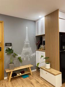 Không gian  căn hộ Vista Verde, quận 2 Căn hộ tầng 9 Vista Verde view thoáng mát, đầy đủ nội thất hiện đại.