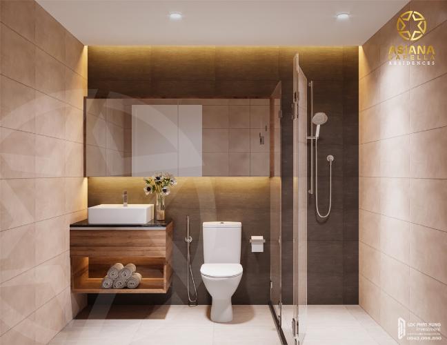 Phối cảnh Asiana Capella Quận 6 Căn hộ Asiana Capella 2 phòng ngủ, hướng Đông Nam, ban công rộng.