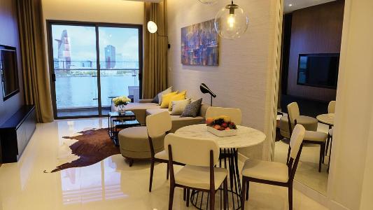 Phòng khách căn hộ Victoria Village, Quận 2 Căn hộ Victoria Village thiết kế sang trọng, nội thất cao cấp.