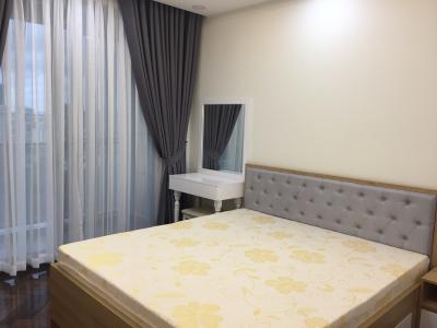 Phòng ngủ Midtown Căn hộ Phú Mỹ Hưng Midtown nội thất cơ bản, ban công hướng Tây Bắc.