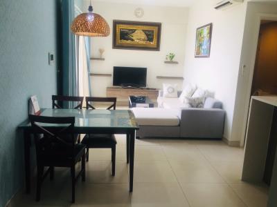 Không gian căn hộ Masteri Thảo Điền, Quận 2 Căn hộ Masteri Thảo Điền tầng cao view sông mát mẻ, nội thất cơ bản.