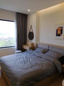 Phòng ngủ căn hộ New City Thủ Thiêm, Quận 2 Căn hộ New City Thủ Thiêm tầng thấp thoáng mát, đầy đủ nội thất.