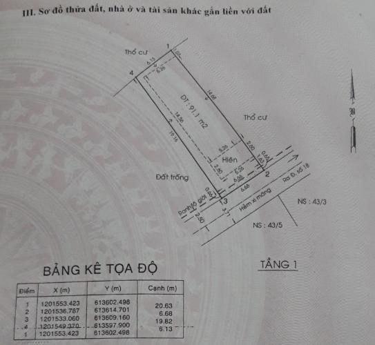 Mặt bằng  nhà phố Thủ Đức Bán nhà hẻm Q. Thủ Đức hướng Đông Nam, pháp lý đầy đủ, bàn giao ngay.