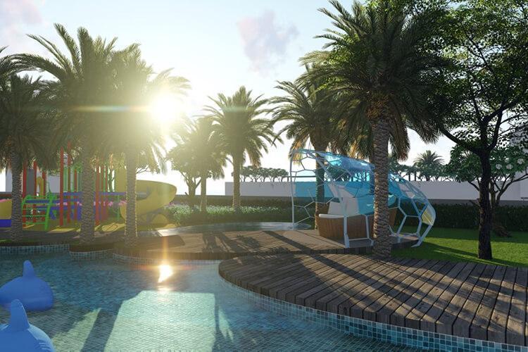 Tiện ích River Panorama Quận 7 Căn hộ River Panorama nội thất cơ bản, ban công đón gió.