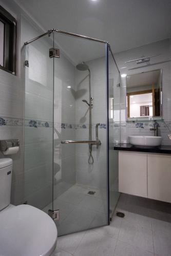 Phòng tắm căn hộ Saigon South Residence, Nhà Bè Căn hộ Saigon South Residence view thành phố thoáng mát, yên tĩnh.