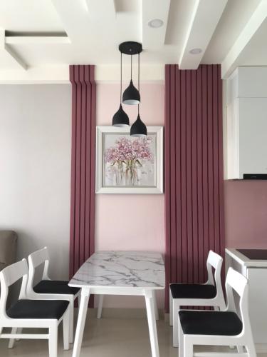 Phòng ăn The Sun Avenue Căn hộ The Sun Avenue tầng trung, view Landmark 81.