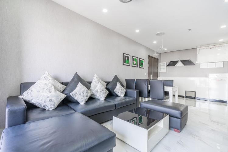 Phòng khách căn hộ SUNRISE CITY Bán căn hộ Sunrise City 3PN, tầng thấp, diện tích 110m2, sổ hồng, không có nội thất