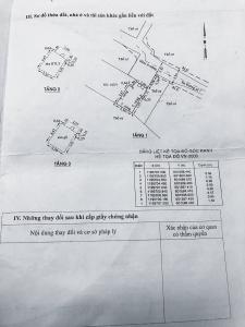 Thông tin nhà phố Nhà phố Gò Vấp diện tích đất 23m2, khu dân cư an ninh hiện hữu.