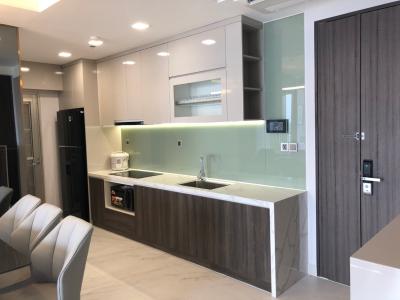Phòng bếp Phú Mỹ Hưng Midtown Căn hộ Phú Mỹ Hưng Midtown hướng Đông Nam, đầy đủ nội thất.